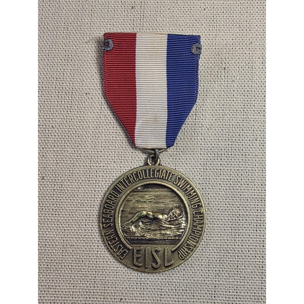 1963 EISL Swimming Medal 400 Yd Medley Relay Vintage‎ USA